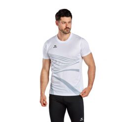Jersey Erima Racing. Białe koszulki sportowe męskie Erima, na lato, bez wzorów, z jersey, bez kołnierzyka, bez ramiączek, do biegania. Za 184.50 zł.