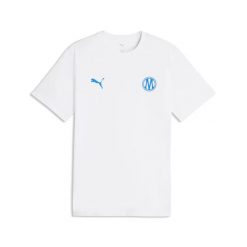 Koszulka OM 2026/27. Białe koszulki sportowe męskie Puma, s, bez wzorów, z materiału, bez kołnierzyka, bez ramiączek, do piłki nożnej. Za 157.50 zł.