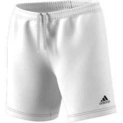 Spodenki damskie adidas Entrada 22. Białe szorty sportowe damskie Adidas, xs, bez wzorów, z poliesteru, sportowe, do piłki nożnej. Za 53.00 zł.