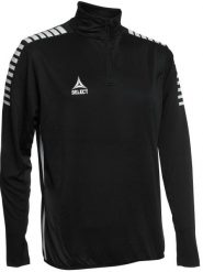 Bluza piłkarska treningowa męska Select Training Monaco czarna rozpinana. Czarne bluzy męskie Select, m, bez wzorów, z materiału, bez kaptura. Za 115.72 zł.
