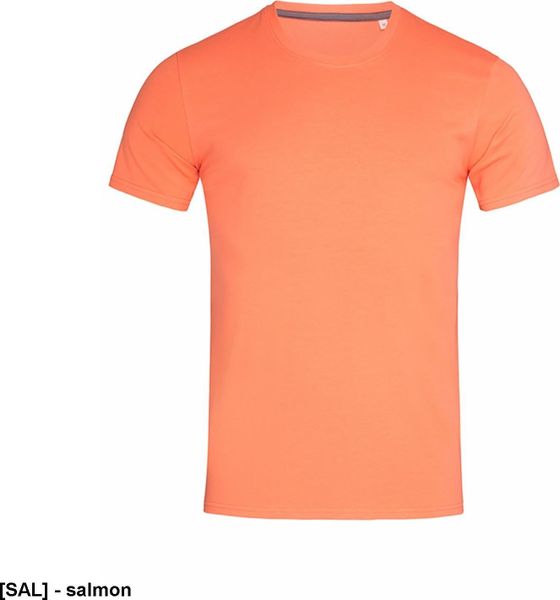 Stedman SST9600 - T-shirt męski ST9600 - salmon S. T-shirty męskie Stedman, m, bez wzorów, bez kołnierzyka. Za 160.02 zł.