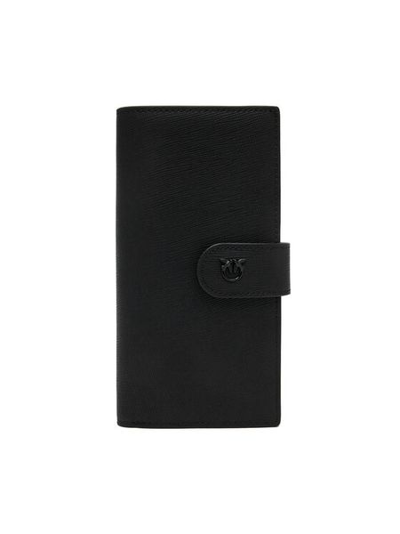 PINKO Portfel Continental Wallet PE 25 PCPL 104354 A29P Czarny. Czarne portfele damskie Pinko, bez wzorów, ze skóry. Za 429.99 zł.
