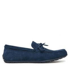 Mokasyny GINO ROSSI. Niebieskie mokasyny męskie Gino Rossi. Za 199.99 zł.