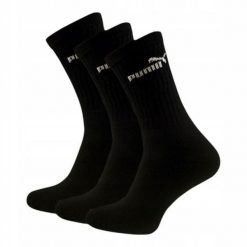 Puma Skarpety 3-PACK 94711004. Czarne skarpety męskie Puma, bez wzorów. Za 64.35 zł.