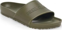 Birkenstock męskie klapki BARBADOS EVA 1028566 KHAKI (szerokość standardowa) 44. Brązowe klapki męskie Birkenstock, klasyczne. Za 302.57 zł.