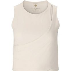 Damski tank top Athlecia Aisari. Szare obuwie sportowe damskie Athlecia, bez wzorów, na fitness i siłownię. Za 129.50 zł.