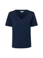 Marie Lund Koszulka Kobiety Bawełna (100%) niebieski, XS. Niebieskie t-shirty damskie Marie Lund, xs, bez wzorów, z bawełny, bez kołnierzyka. Za 99.95 zł.