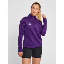 Bluza do piłki ręcznej damska Hummel hmlCORE XK. Białe bluzy damskie Hummel, xl, bez wzorów, z polaru, bez kaptura, na fitness i siłownię. Za 203.95 zł.