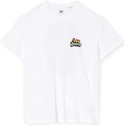 LEE PRIDE TEE CHEST GRAP MĘSKI T-SHIRT WHITE L63GFE12 112140448. Białe t-shirty męskie Lee, l, bez wzorów, bez kołnierzyka. Za 69.99 zł.