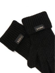 MEXX Rękawiczki CEO-MEXX-W6-001-AW25 Czarny. Czarne czapki i kapelusze damskie Mexx, bez wzorów, z dzianiny. Za 49.99 zł.