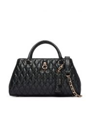 Guess Torebka Tamara HWGG23 23060 Czarny. Czarne torebki do ręki damskie Guess, z aplikacjami, ze skóry, bez dodatków. Za 674.99 zł.