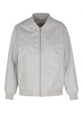 Bomberka damska J-GEORGIA. Szare kurtki sportowe damskie Volcano, na wiosnę, l, bez wzorów, z materiału, bez kaptura. Za 259.99 zł.