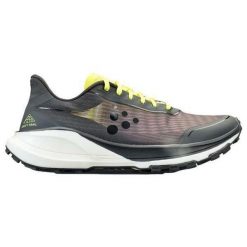 Buty do biegania męskie Craft Pure Trail. Czarne buty sportowe męskie Craft, z materiału, bez zapięcia, do biegania. Za 589.00 zł.