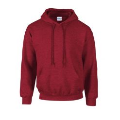 Bluza Z Kapturem Dla Dorosłych Unisex Heavy Blend. Czerwone bluzy męskie Gildan, m, bez wzorów, z kapturem. Za 92.99 zł.