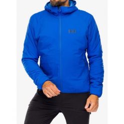 Kurtka ocieplana męska Helly Hansen Verglas Hooded Insulator. Niebieskie kurtki sportowe męskie Helly Hansen, m, bez wzorów, trekkingowe. Za 804.50 zł.