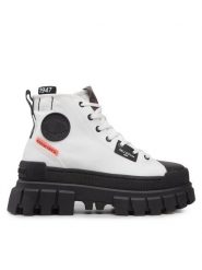 Palladium Trapery Revolt Hi Tx 97242-116-M Biały. Białe śniegowce i trapery damskie Palladium, z materiału. Za 459.99 zł.
