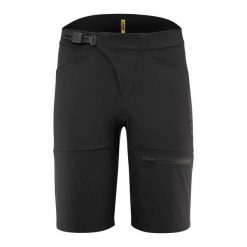 Szorty Mavic Deemax Enduro. Czarne szorty męskie MAVIC, na lato, l, bez wzorów, z materiału, klasyczne. Za 438.00 zł.