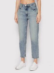 Guess Jeansy W2YA21 D4NH6 Niebieski Mom Fit. Niebieskie jeansy damskie Guess. Za 329.99 zł.