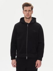 Armani Exchange Bluza XM000515 AF13047 MC105 Czarny Regular Fit. Czarne bluzy męskie Armani Exchange, m, bez wzorów, z bawełny, bez kaptura. Za 489.99 zł.
