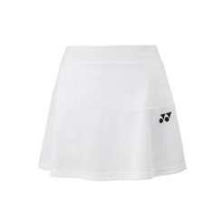 Damskie spódnico-spodenki Yonex YW0036EX. Białe szorty sportowe damskie YONEX, m, bez wzorów, z materiału, eleganckie, tenisowe. Za 192.45 zł.
