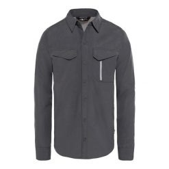 Koszula turystyczna męska The North Face M Sequoia. Szare bluzy męskie The North Face, m, bez wzorów, bez kołnierzyka, bez ramiączek. Za 235.00 zł.