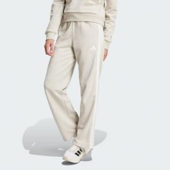 Spodnie Essentials 3-Stripes Open Hem French Terry. Białe obuwie sportowe damskie Adidas, xl, bez wzorów, z materiału. Za 219.00 zł.
