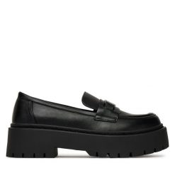 Loafersy DeeZee. Czarne mokasyny damskie DeeZee. Za 159.99 zł.