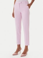 Fracomina Spodnie materiałowe FR26SV4002W42901 Różowy Slim Fit. Czerwone spodnie materiałowe damskie Fracomina, bez wzorów, z materiału. Za 409.99 zł.