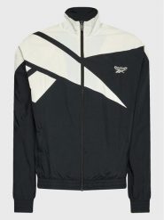 Reebok Kurtka przejściowa Vector HK7078 Czarny Regular Fit. Czarne kurtki męskie Reebok, m, bez wzorów, z syntetyku, bez kaptura. Za 250.00 zł.