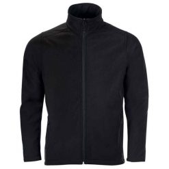 Męska Kurtka Soft Shell Race. Czarne kurtki sportowe męskie SOL'S, m, bez wzorów, trekkingowe. Za 145.99 zł.