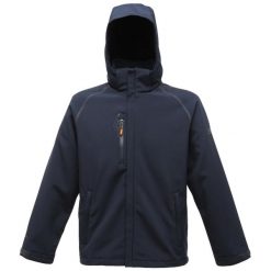 Męski Softshell Repeller Professional. Niebieskie kurtki męskie Regatta, m, bez wzorów, z softshellu, sportowe, bez kaptura. Za 316.99 zł.