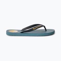 Japonki męskie Rip Curl Icons of Surf Bloom Open Toe. Niebieskie klapki męskie Rip Curl. Za 109.99 zł.