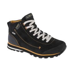 Buty trekkingowe damskie, CMP Elettra Mid. Czarne obuwie sportowe damskie CMP, bez wzorów, z materiału, trekkingowe. Za 379.99 zł.