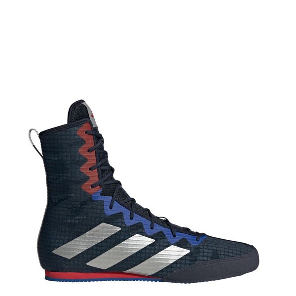 Box Hog 4 Shoes. Czarne buty sportowe męskie Adidas, bez wzorów, z materiału. Za 735.00 zł.