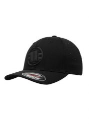 Czapka męska Pitbull Full Cap Tech 3D Logo. Czarne czapki i kapelusze męskie PITBULL, bez wzorów, z bawełny, sportowe. Za 169.00 zł.