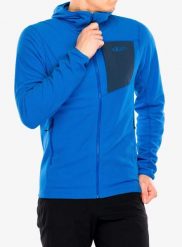 Bluza z kapturem męska Rab Tecton Hoody. Niebieskie bluzy męskie RAB, m, bez wzorów, z elastanu, z kapturem. Za 372.89 zł.