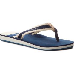 Japonki GANT - St Bart 16599399 Marine/Dry Sand G699. Niebieskie klapki damskie GANT, z materiału. W wyprzedaży za 129.00 zł.