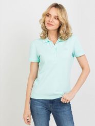 Lacoste Polówka damska Lacoste PF5462-NRE. T-shirty damskie Lacoste, bez wzorów, bez kołnierzyka. Za 349.00 zł.