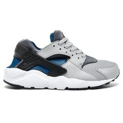 Buty Nike Huarache Run W FB8030-001 szare. Szare obuwie sportowe damskie bez wzorów, do biegania, Nike Huarache. Za 369.07 zł.