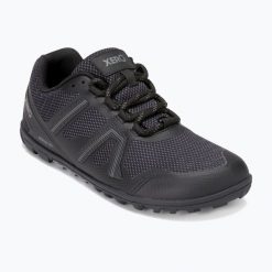 Buty berefoot damskie Xero Shoes Mesa Trail WP. Czarne trekkingi damskie XERO SHOES, trekkingowe. Za 459.99 zł.