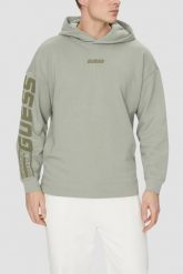 GUESS Zielona bluza męska Dalim Over z kapturem, Rozmiar XXL. Zielone bluzy męskie Guess, m, z aplikacjami, z kapturem. W wyprzedaży za 261.99 zł.