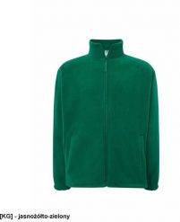 JHK Bluza z mikropolaru, wykończenie antypilingowe, suwak w kolorze polaru jasnożółto-zielony M. Zielone bluzy męskie JHK, m, bez wzorów, z polaru, bez kaptura. Za 55.18 zł.