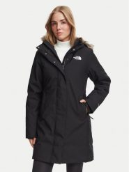 The North Face Parka Arctic NF0A84J2 Czarny Regular Fit. Czarne kurtki damskie The North Face, l, bez wzorów, z syntetyku, bez kaptura. Za 1,899.00 zł.