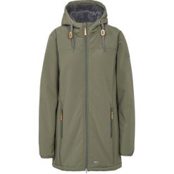 Kurtka softshellowa "Kristen" w kolorze khaki. Brązowe kurtki damskie Trespass Women, m, bez wzorów, z futra, bez kaptura. W wyprzedaży za 329.95 zł.