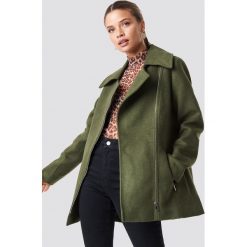 Trendyol Kurtka jeansowa Furry Zipper - Green. Kurtki damskie marki Trendyol. Za 283.95 zł.
