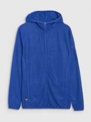 4F Bluza trekkingowa Primaloft Active damska - niebieska S. Niebieskie bluzy damskie 4f, l, bez wzorów, z materiału, z kapturem. W wyprzedaży za 139.99 zł.