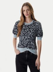 JOOP! Sweter Kaston 30100662 Niebieski Regular Fit. Niebieskie swetry damskie JOOP!, bez wzorów, z syntetyku, bez kołnierzyka, bez ramiączek, bez kaptura. Za 949.99 zł.
