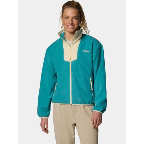 Sweter damski Columbia Sequoia Grove. Zielone kardigany damskie Columbia, s, bez wzorów, z polaru, sportowe. W wyprzedaży za 254.15 zł.