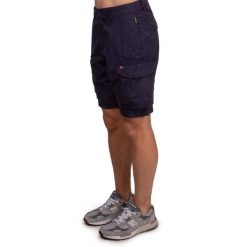 Spodenki męskie Napapijri Noto 2.0. Niebieskie krótkie spodenki sportowe męskie Napapijri, l, bez wzorów, trekkingowe. Za 279.99 zł.