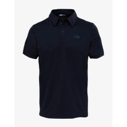 Koszulka turystyczna męska The North Face M Tanken Polo. Czarne koszulki polo męskie The North Face, m, bez wzorów, bez kołnierzyka, bez ramiączek, trekkingowe. Za 162.00 zł.